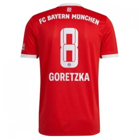 Virallinen pelipaita FC Bayern München Goretzka 8 Koti 2022-23 Lyhythihainen - Miesten
